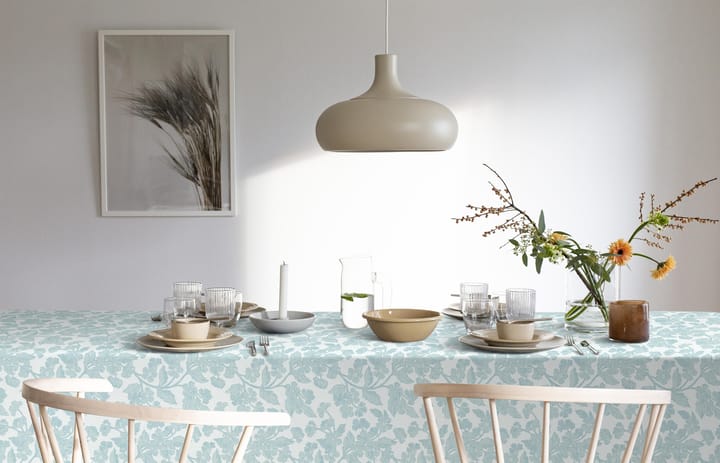 Blomranka tablecloth - 150x150 cm - Ekelund Linneväveri