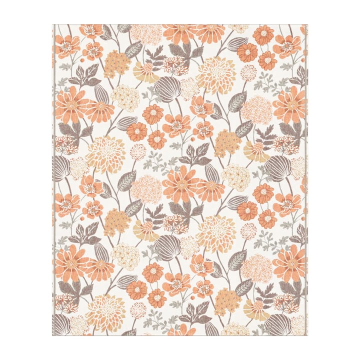 Bodum cotton throw 140x170 cm, Orange Ekelund Linneväveri
