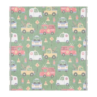 Ekelund Linneväveri Cars baby blanket 70x75 cm