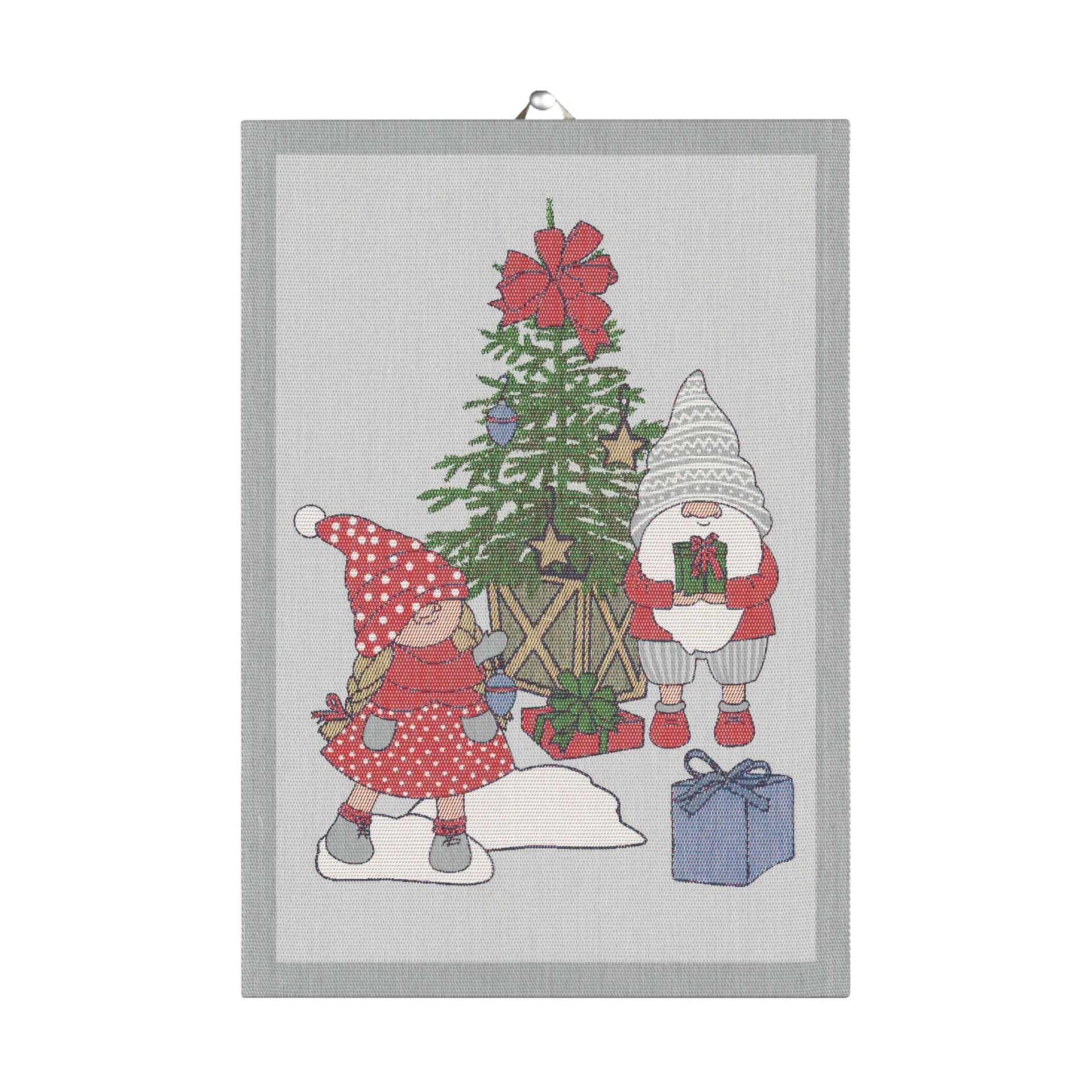 Christmas Eve kitchen towel, 35x50 cm Ekelund Linneväveri