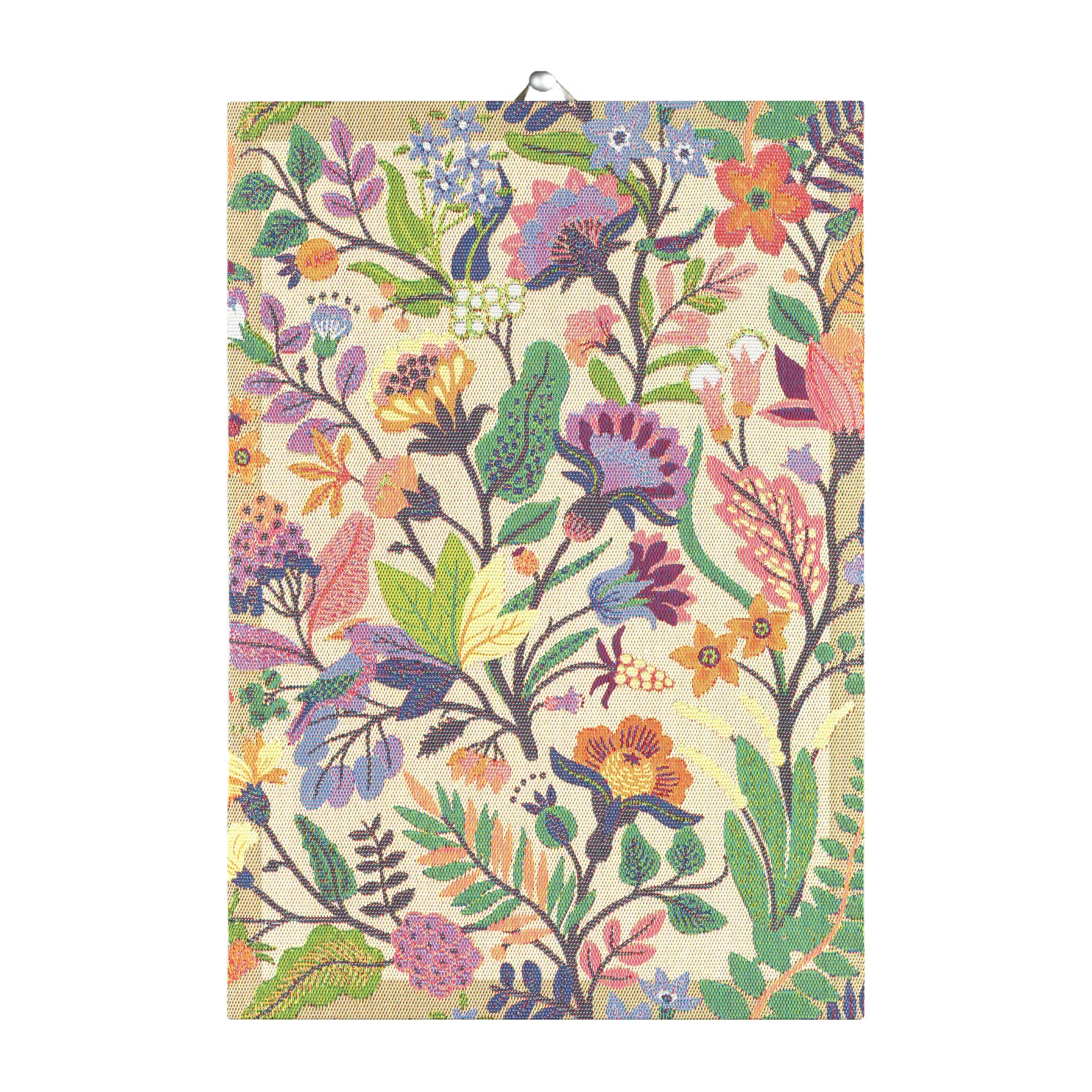 Colourful kitchen towel 35x50 cm, Multi Ekelund Linneväveri