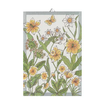 Daffodil kitchen towel 35x50 cm - Yellow - Ekelund Linneväveri