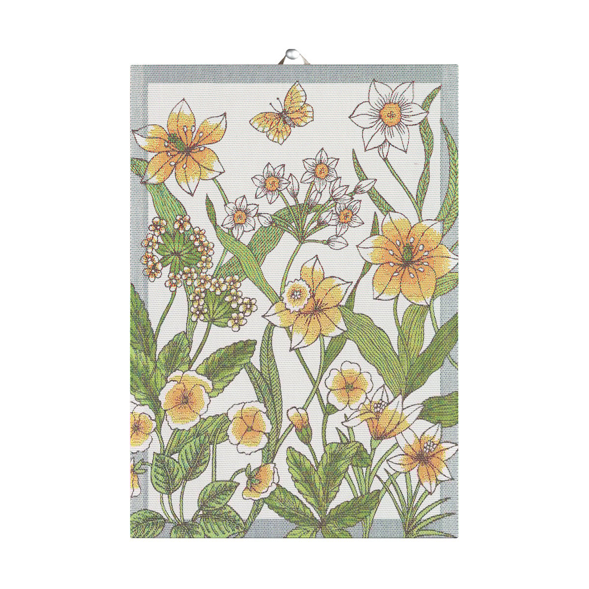 Ekelund Linneväveri Daffodil kitchen towel 35x50 cm Yellow