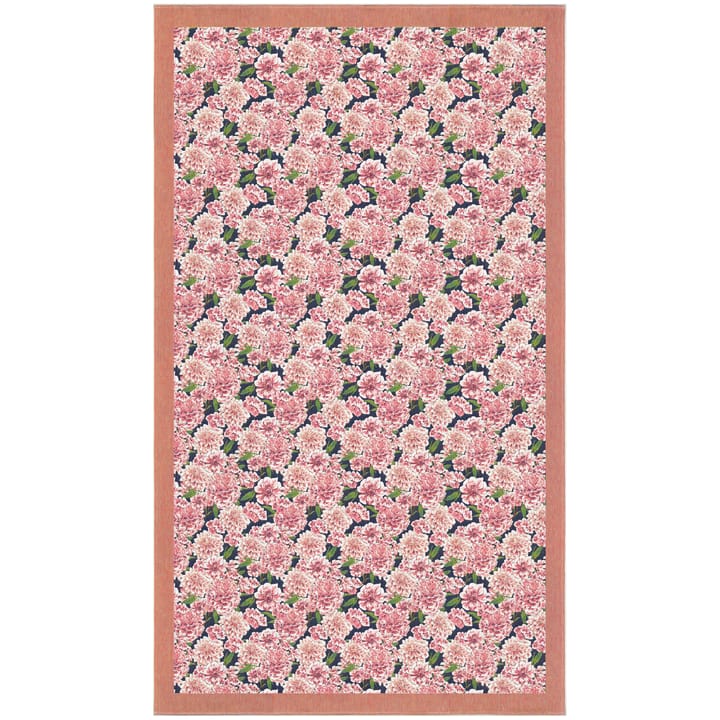 Dahlia table cloth 145x250 cm - Pink - Ekelund Linneväveri