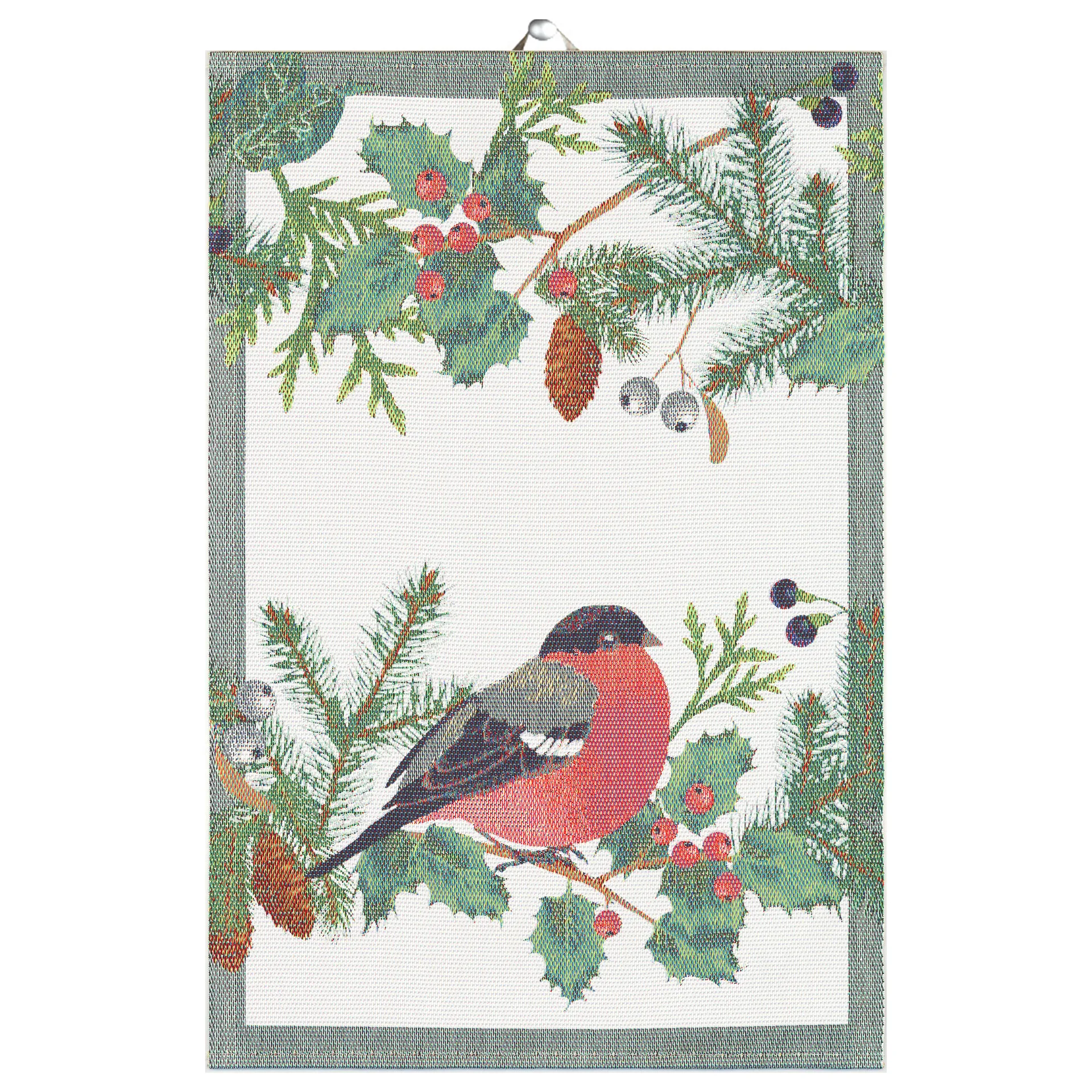 Domherre kitchen towel 40x60 cm, multi Ekelund Linneväveri