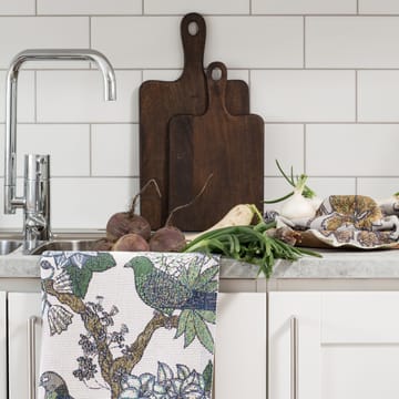 Fåglabo kitchen towel 40x60 cm - multi - Ekelund Linneväveri