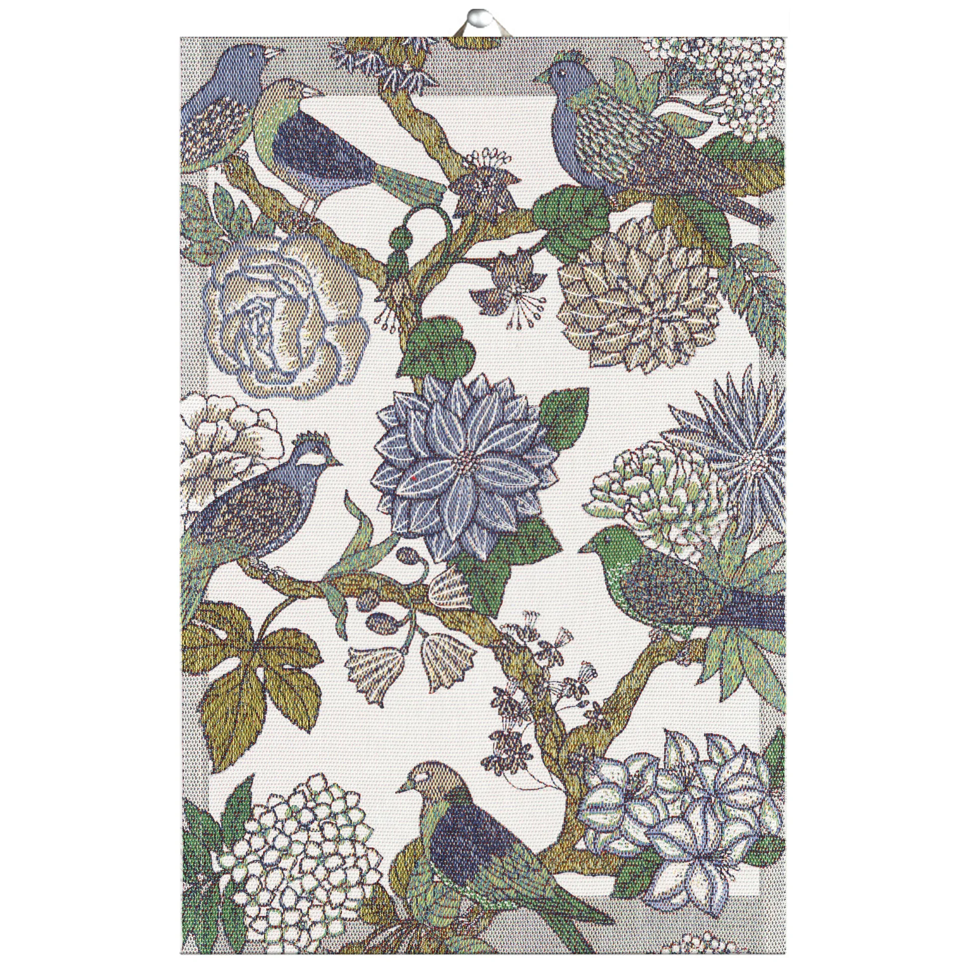 Fåglabo kitchen towel 40x60 cm, multi Ekelund Linneväveri