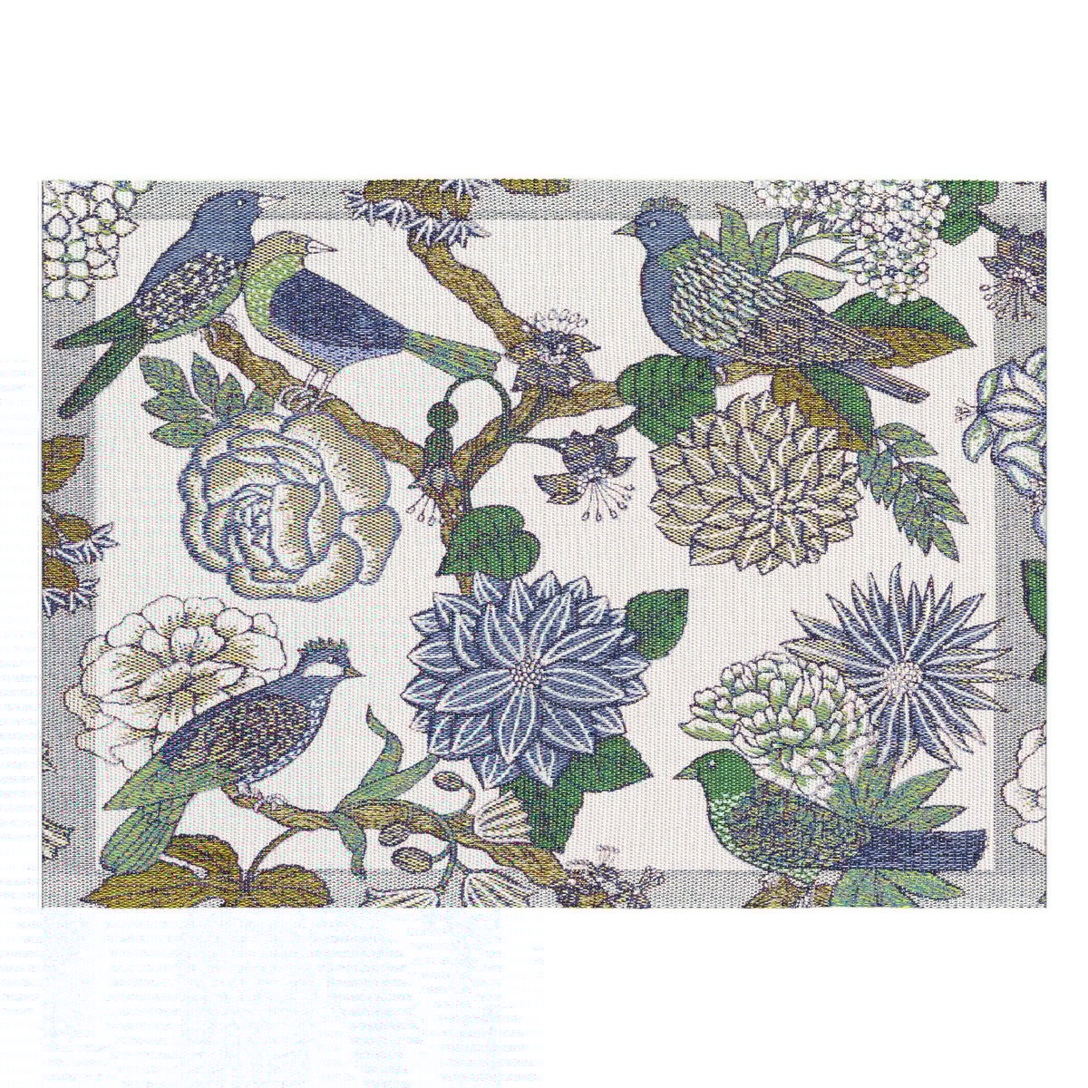 Ekelund Linneväveri Fåglabo placemat 35x48 cm multi
