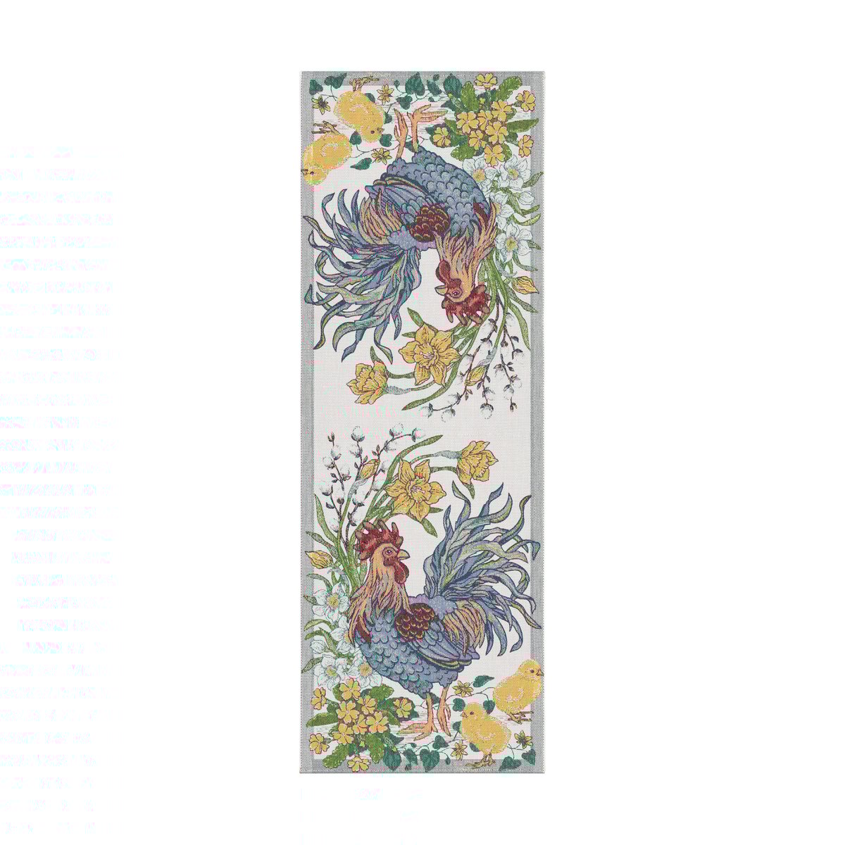 Ekelund Linneväveri Fjäderblom table runner 35x100 cm Multi
