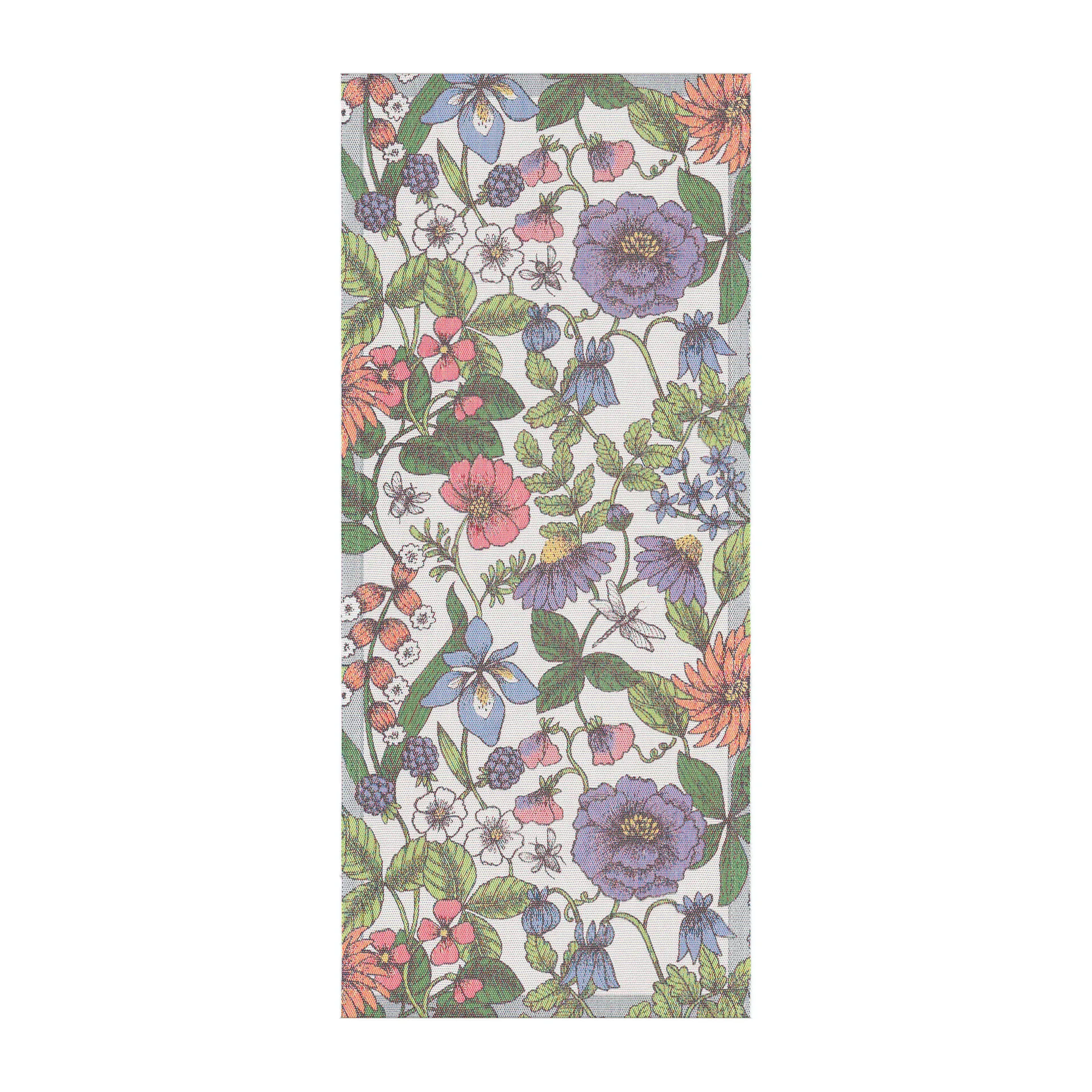 Flora runner, 35x80 cm Ekelund Linneväveri