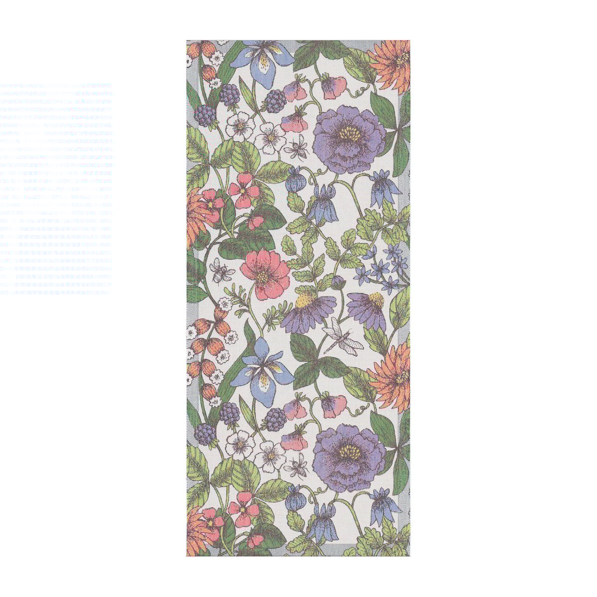 Ekelund Linneväveri Flora runner 35x80 cm | Scandinavian Design | Table runners | Multi