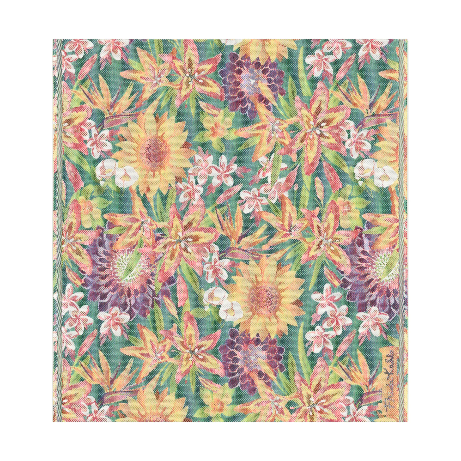 Flores baby blanket 70x75 cm, Multi Ekelund Linneväveri