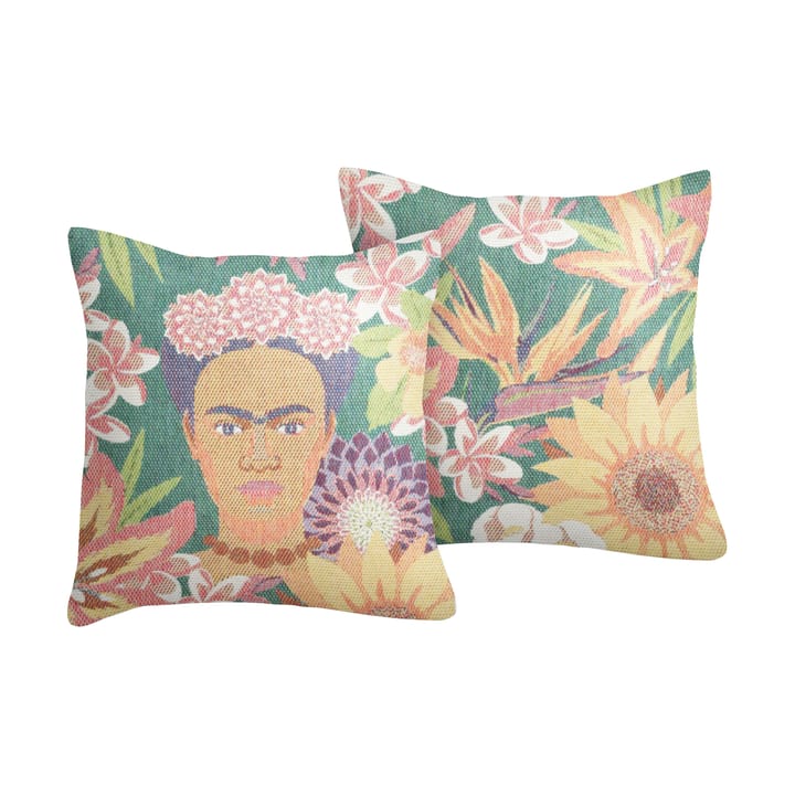 Flores cushion cover 40x40 cm - Multi - Ekelund Linneväveri