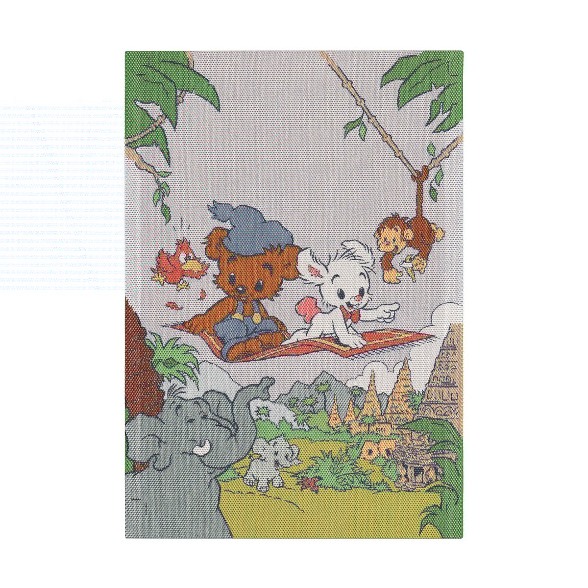 Ekelund Linneväveri Flygande mattan kitchen towel 35x50 cm Multi