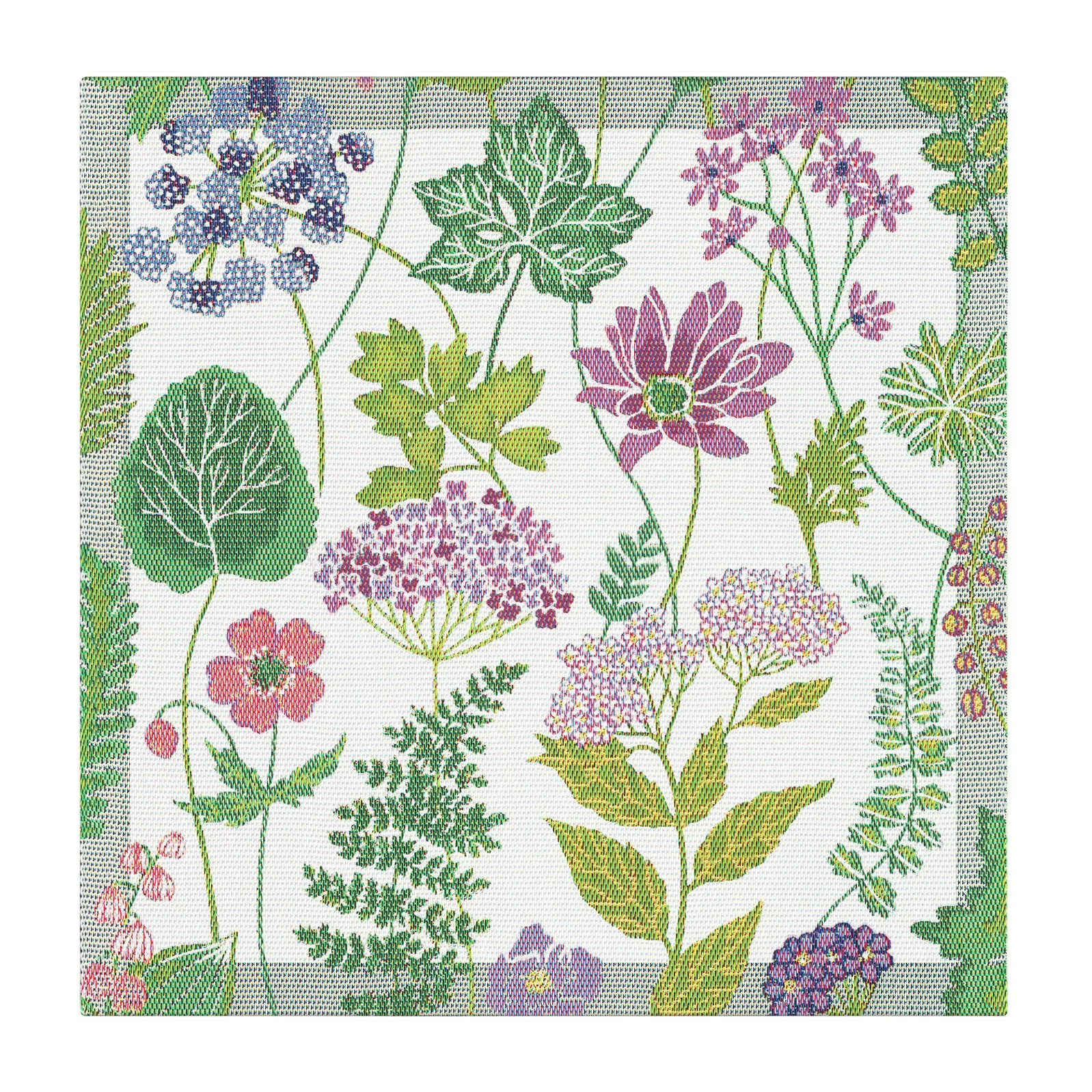 Försommar fabric napkin 35x35 cm, Multi Ekelund Linneväveri