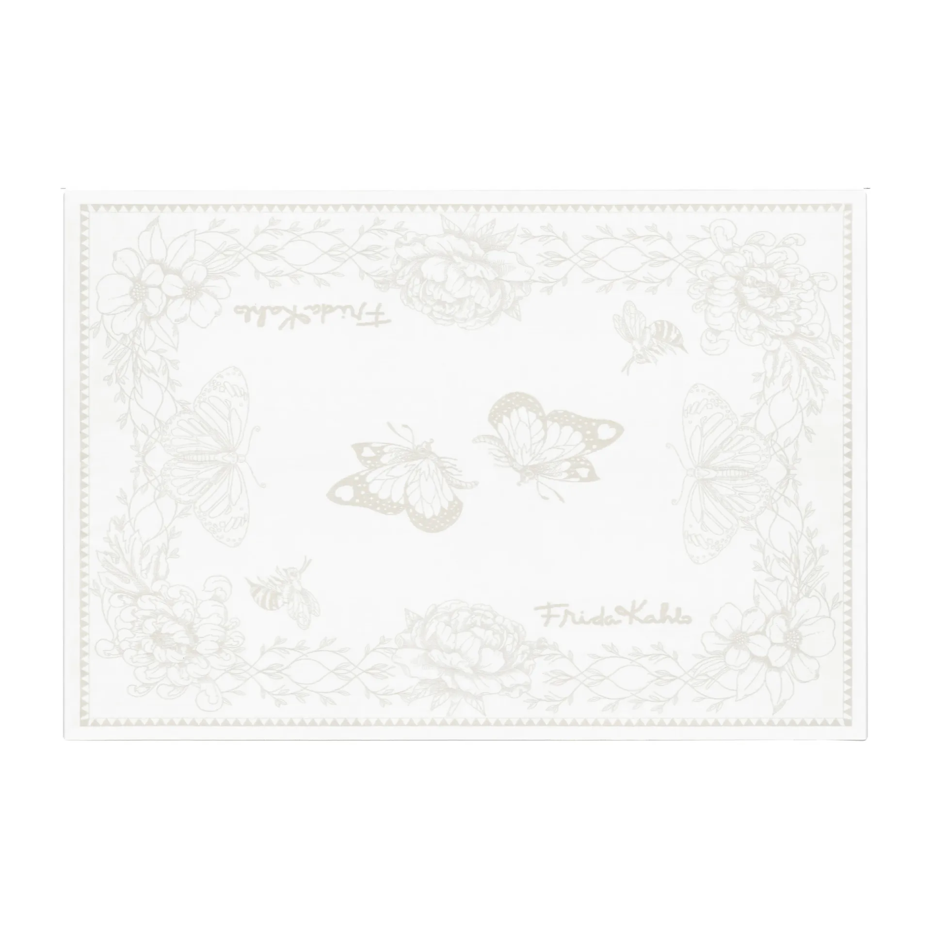 Frida Kahlo baby blanket 72x105 cm, Belleza Ekelund Linneväveri