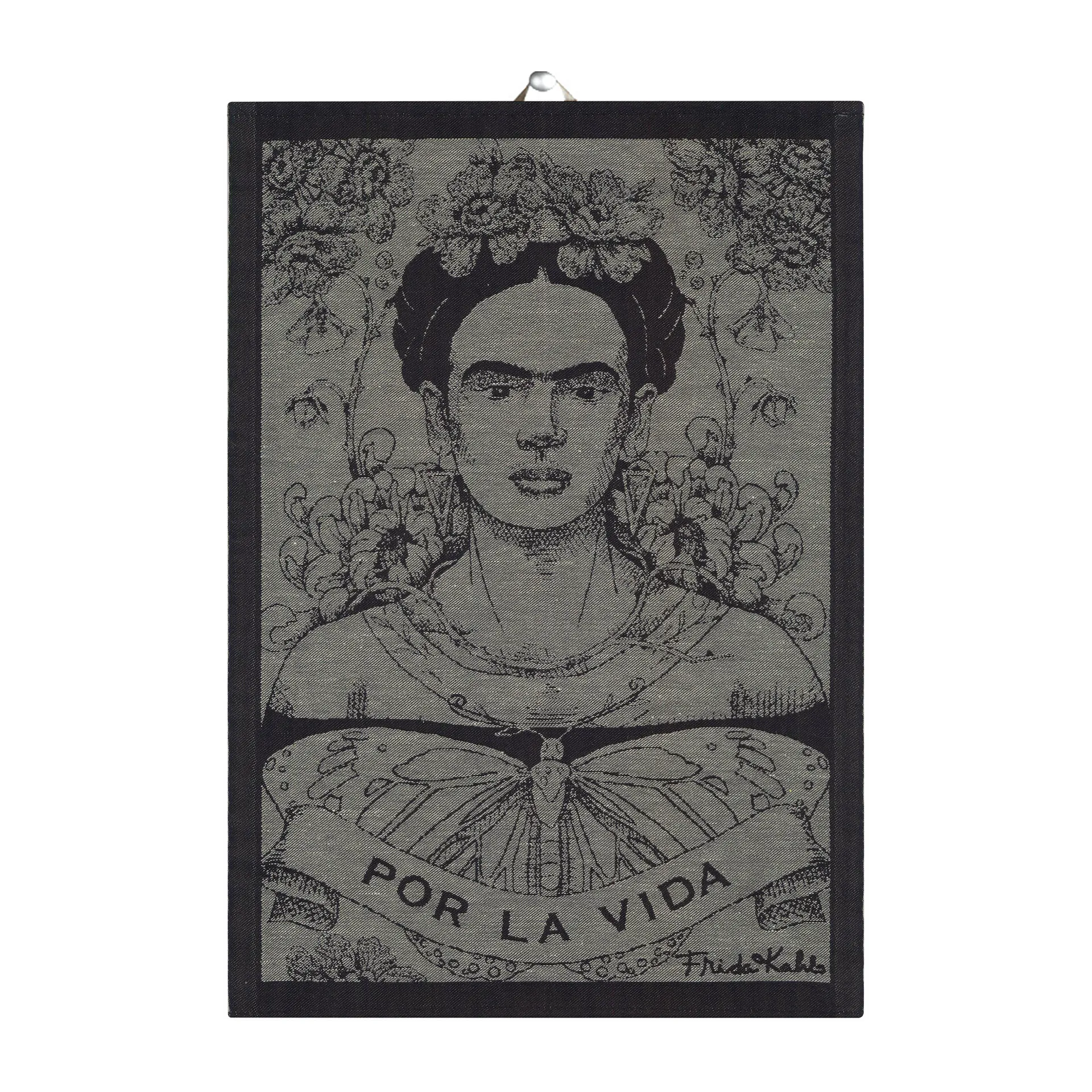 Frida Kahlo kitchen towel 35x50 cm, Fuerza Ekelund Linneväveri