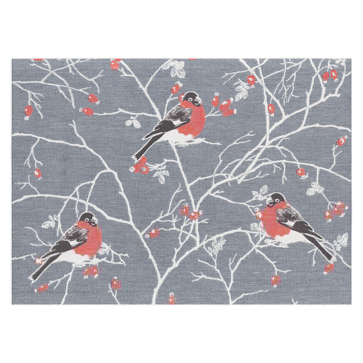 Ekelund Linneväveri Frostkvist placemat 35x48 cm grey