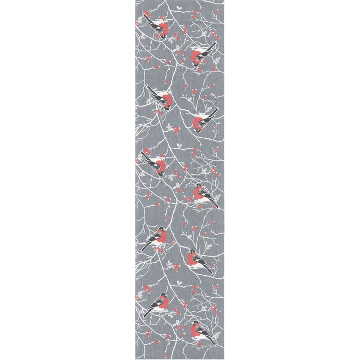 Frostkvist table runner 35x140 cm - grey - Ekelund Linneväveri