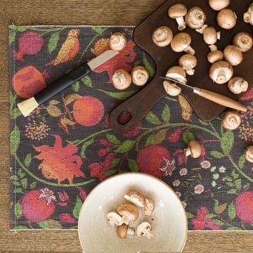 Fruktrik placemat 35x48 cm - multi - Ekelund Linneväveri