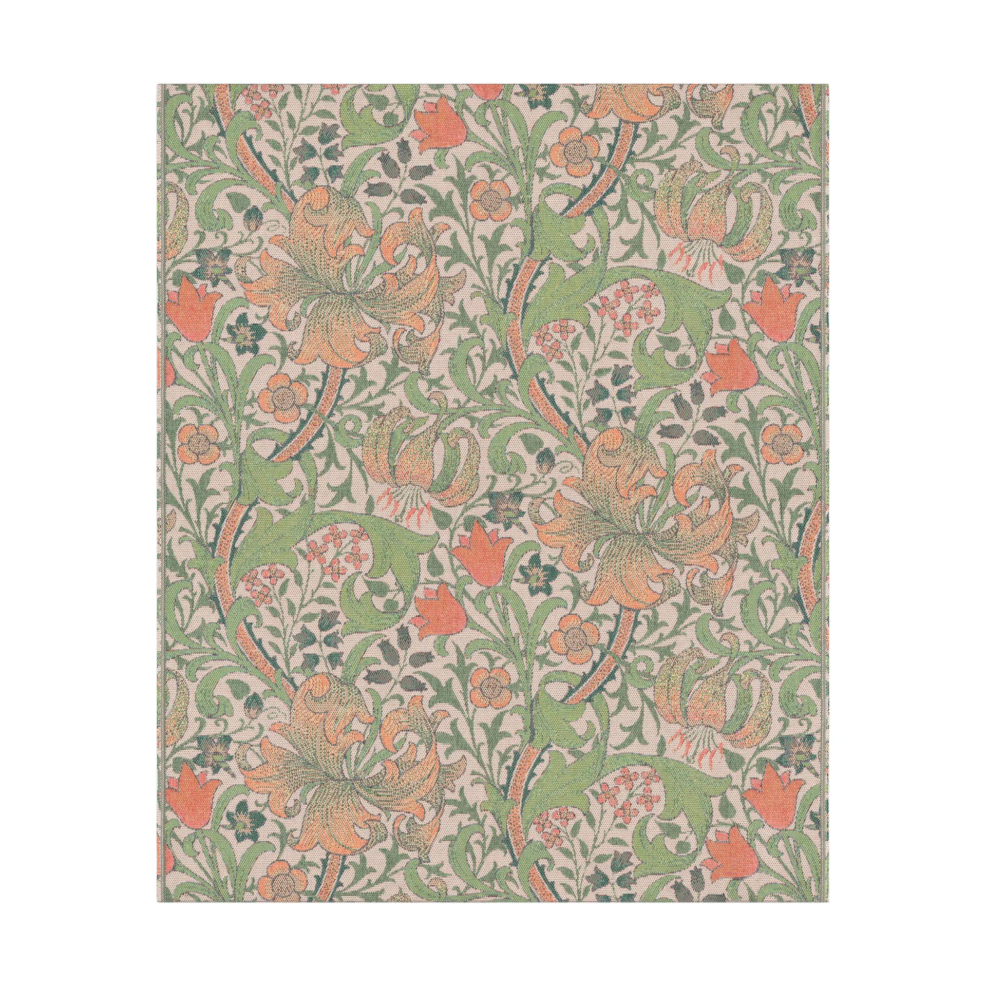 Golden Lily blanket 140x170 cm, Multi Ekelund Linneväveri