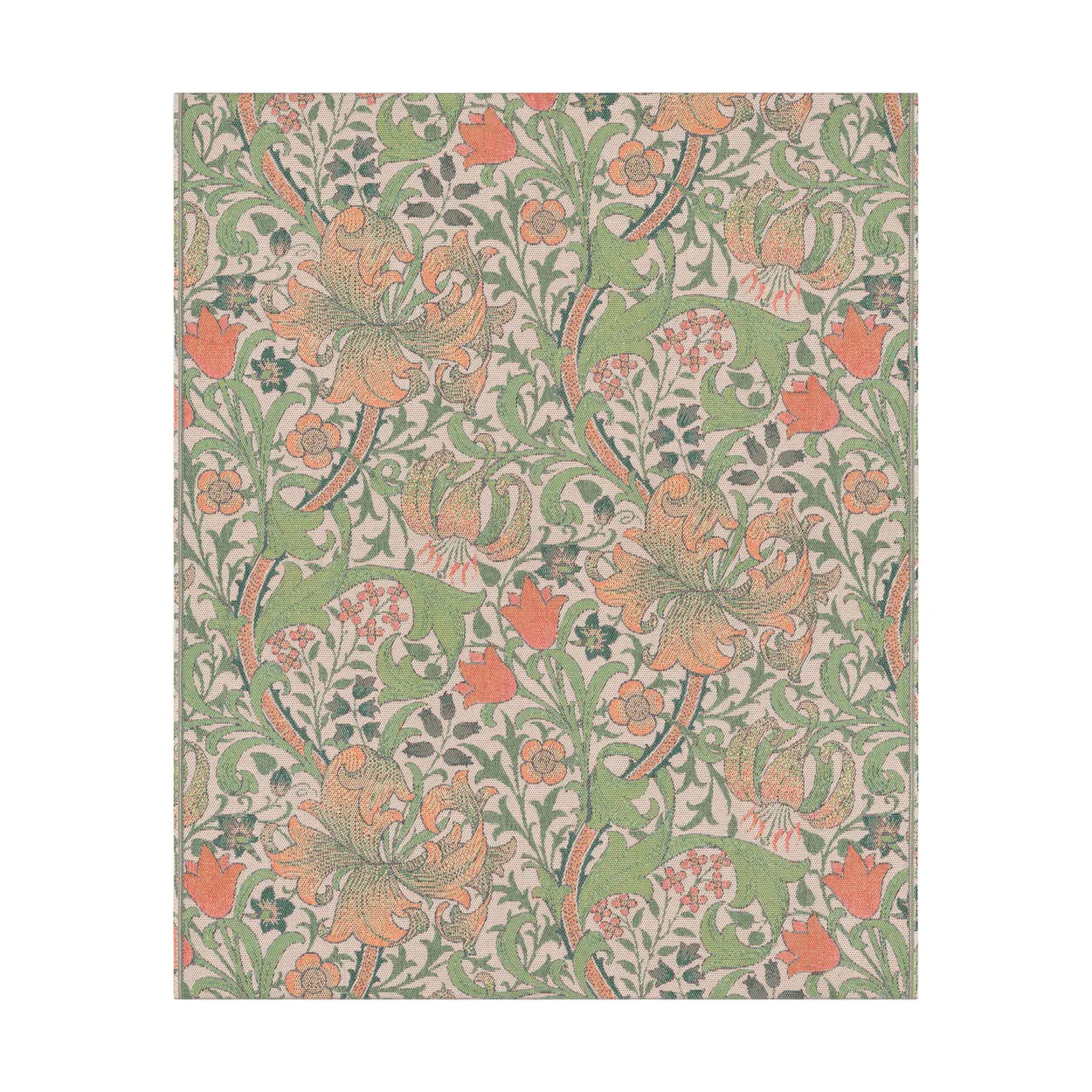 Ekelund Linneväveri Golden Lily blanket 140x170 cm Multi