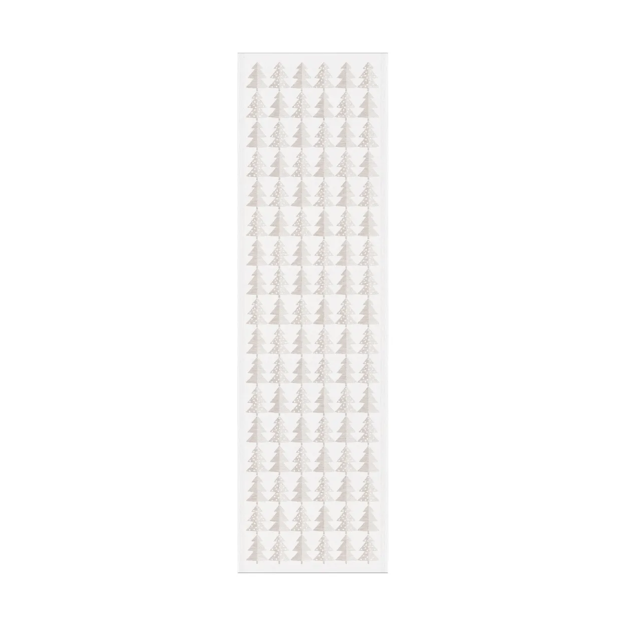 Ekelund Linneväveri Granar runner 35x120 cm | Scandinavian Design | Table runners | White