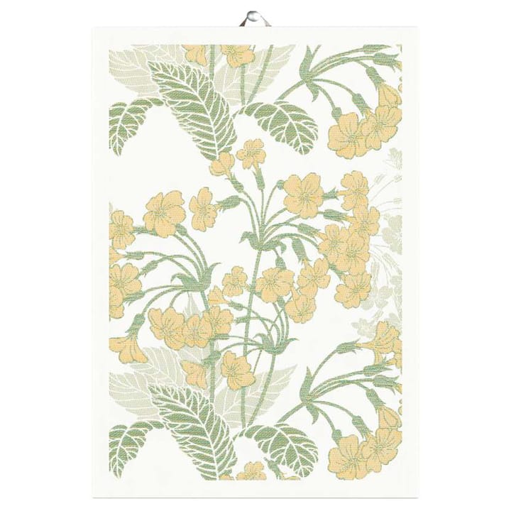 Gullviva kitchen towel 35x50 cm - Yellow - Ekelund Linneväveri