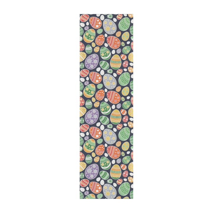 Happy Easter table runner 35x120 cm - Multi - Ekelund Linneväveri