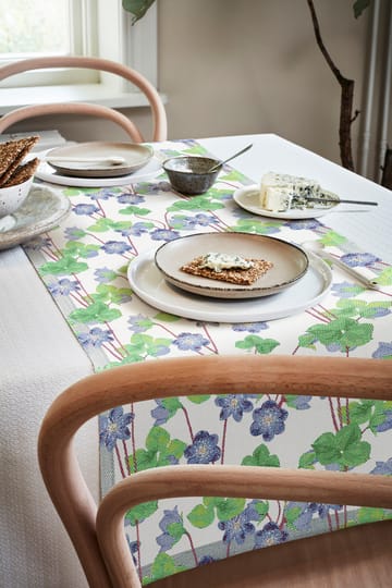 Hepatica runner - 35x120 cm - Ekelund Linneväveri