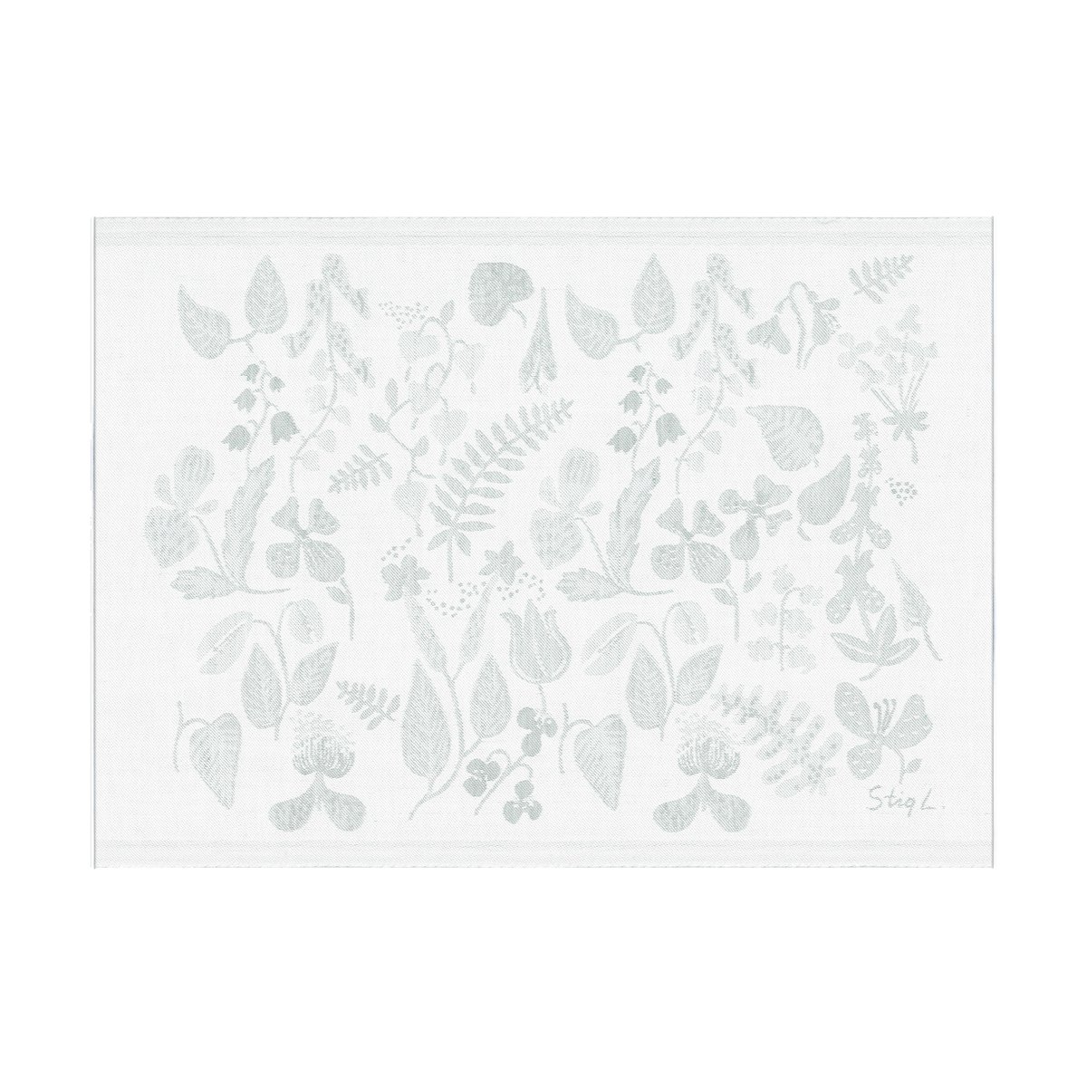 Ekelund Linneväveri Herbarium cushion cover 35x48 cm Grey