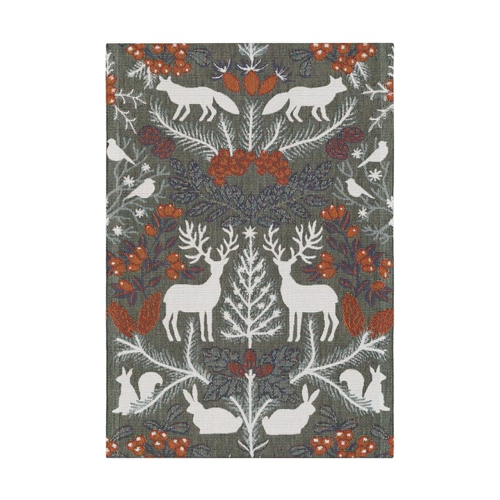 Hjortnäs kitchen towel 35x50 cm - Grey - Ekelund Linneväveri