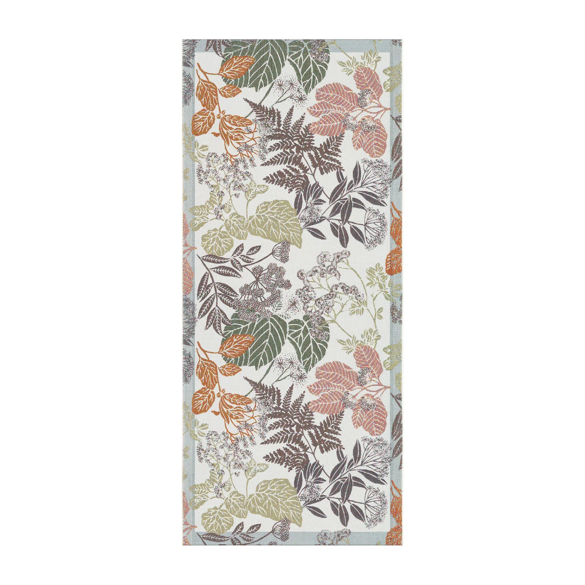 Höstnature tablerunner 35x80 cm, Brown Ekelund Linneväveri