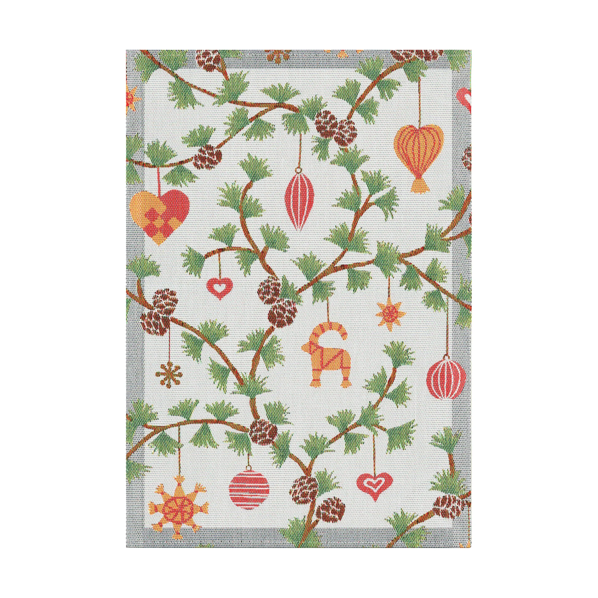 Julefröjd kitchen towel 35x50 cm, Multi Ekelund Linneväveri