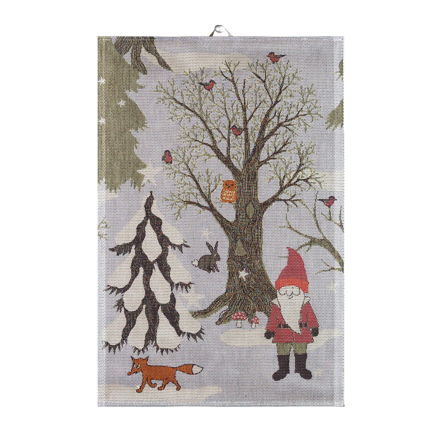Julpromenad kitchen towel, 40x60 cm Ekelund Linneväveri