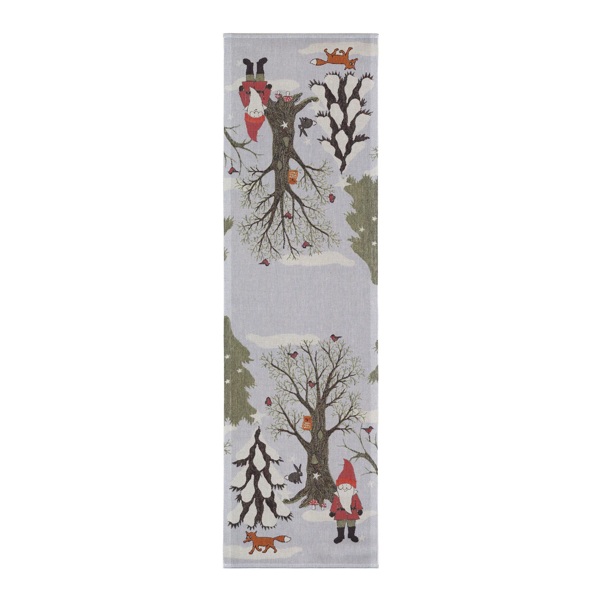 Julpromenad table runner, 35x120 cm Ekelund Linneväveri