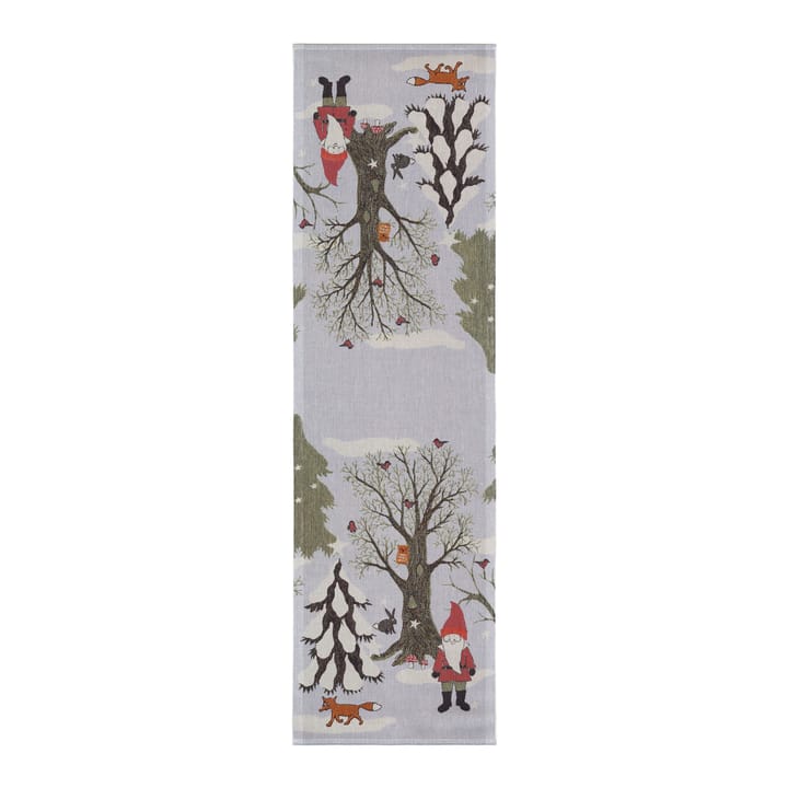 Julpromenad table runner - 35x120 cm - Ekelund Linneväveri