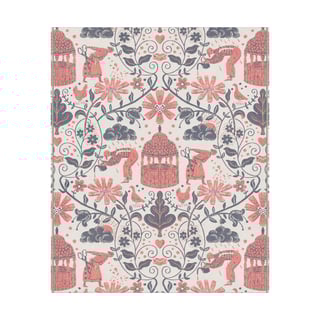 Ekelund Linneväveri Kärleken throw 140x170 cm Multi
