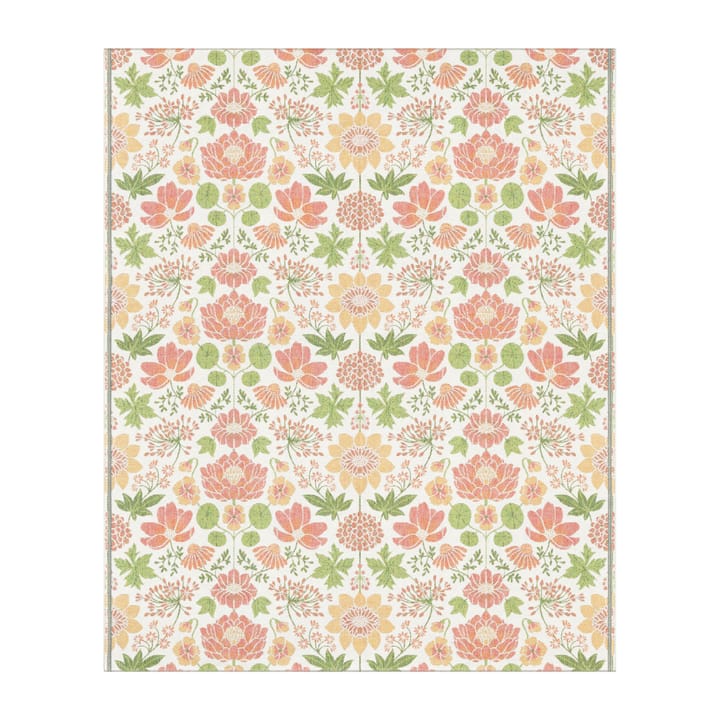Krasse cotton throwt 140x170 cm, Orange Ekelund Linneväveri