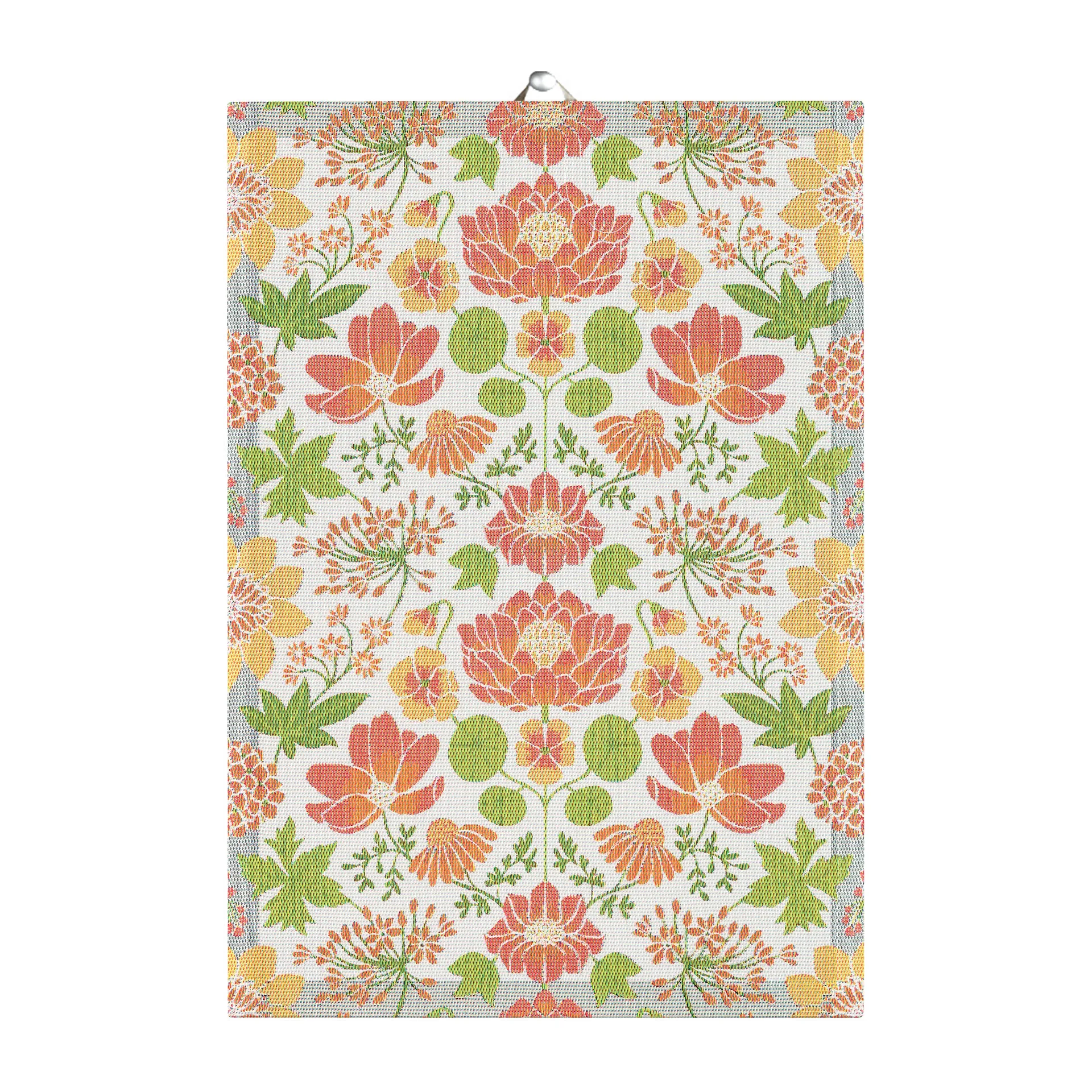 Krasse kitchen towel 35x50 cm, Orange Ekelund Linneväveri