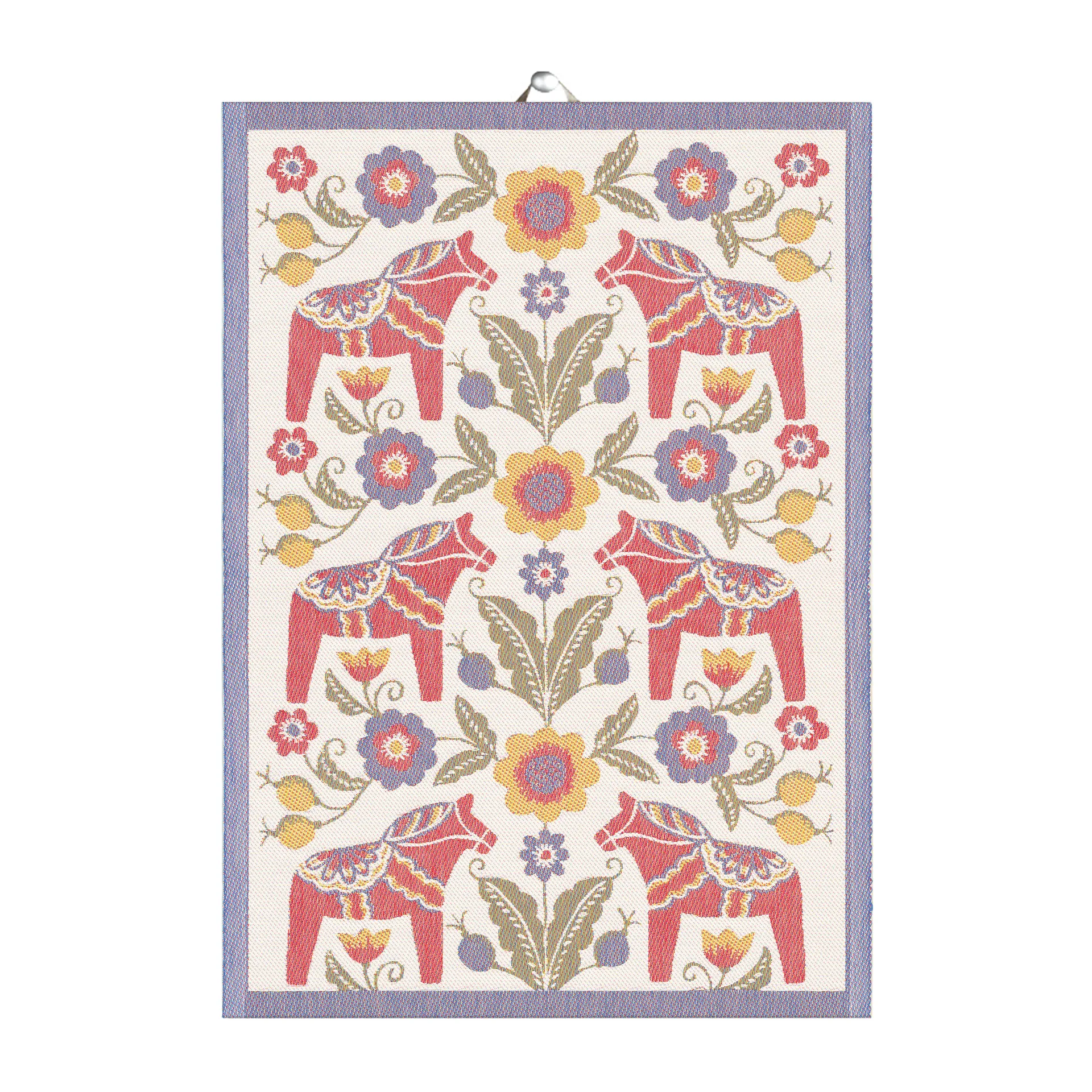 Kurbitshäst kitchen towel, 48x70 cm Ekelund Linneväveri