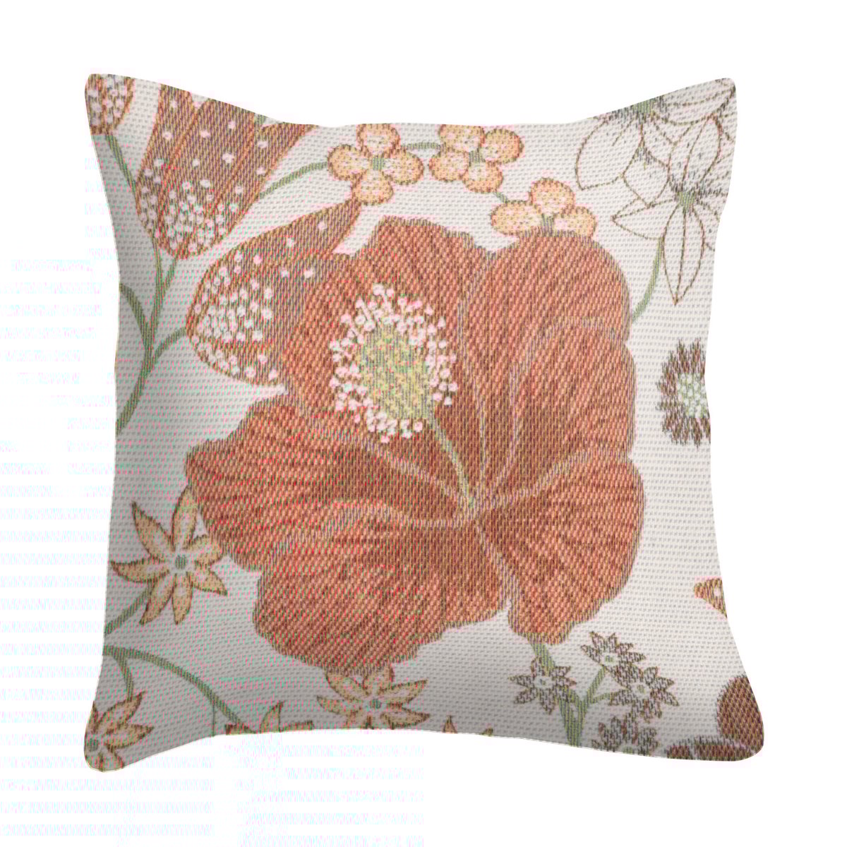 Ekelund Linneväveri Kvällsblom cushion cover 40x40 cm Multi