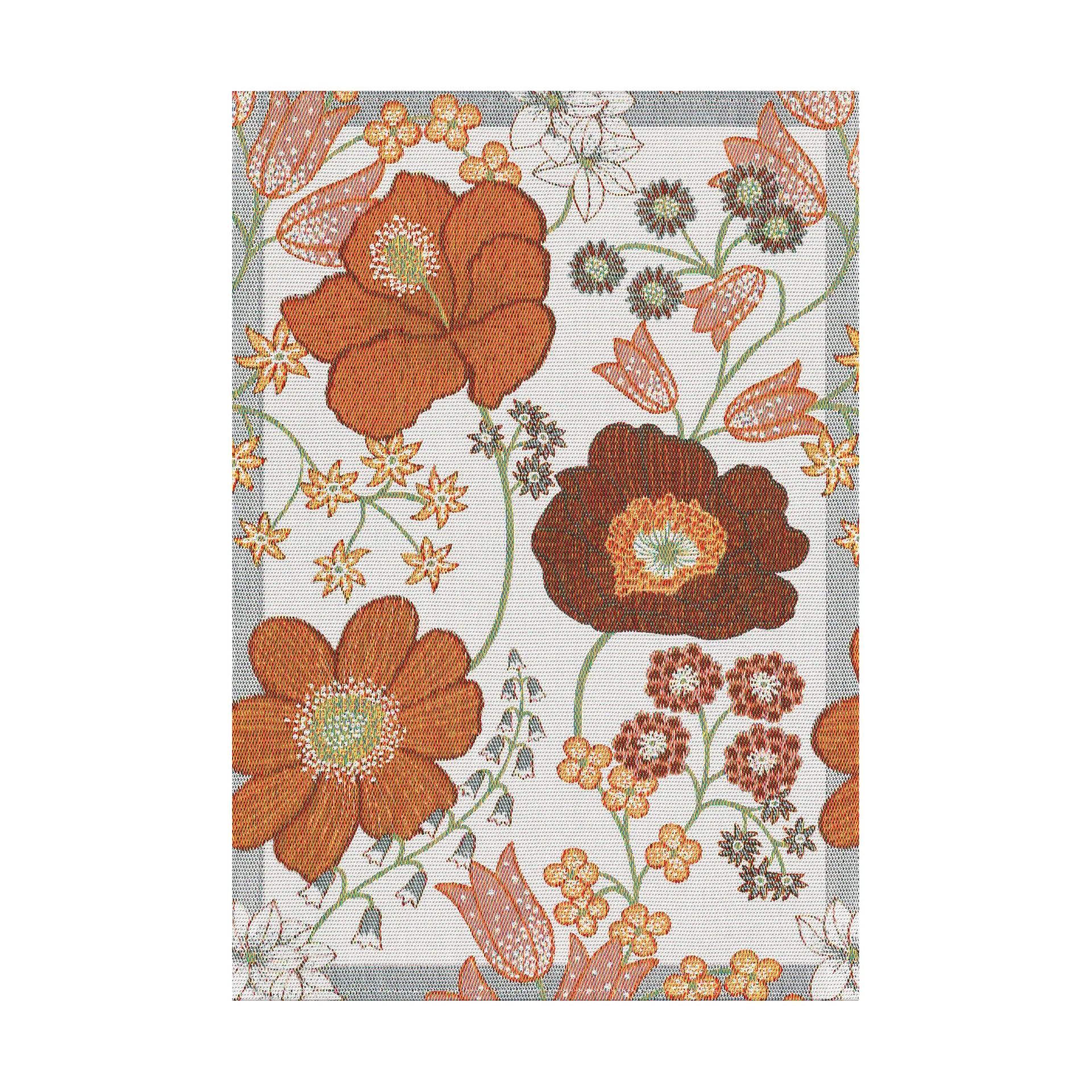 Kvällsblom kitchen towel 35x50 cm, Multi Ekelund Linneväveri