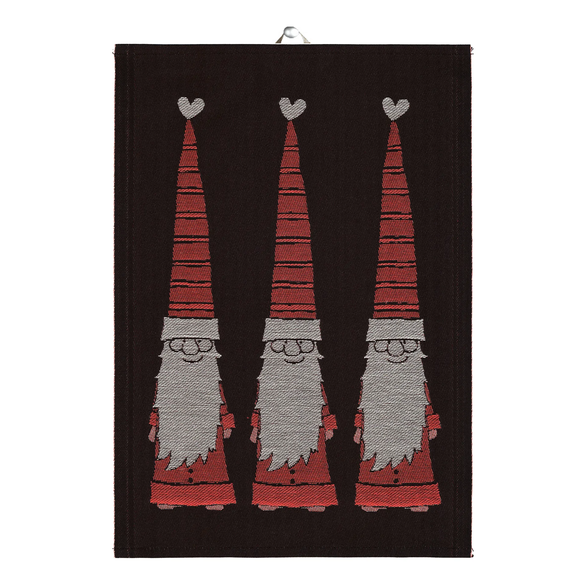 Långtomtar kitchen towel 48x70 cm, Red Ekelund Linneväveri