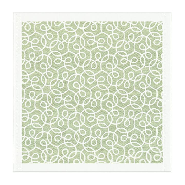 Lindblom napkin 35x35 cm, lightgreen Ekelund Linneväveri