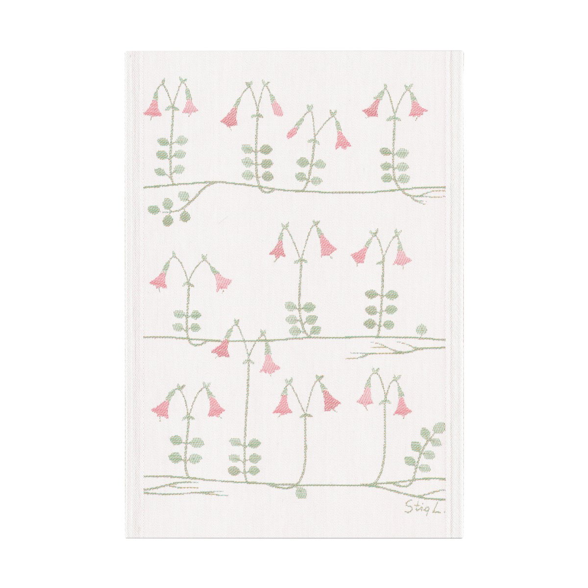 Ekelund Linneväveri Linnea kitchen towel 35x50 cm Pink