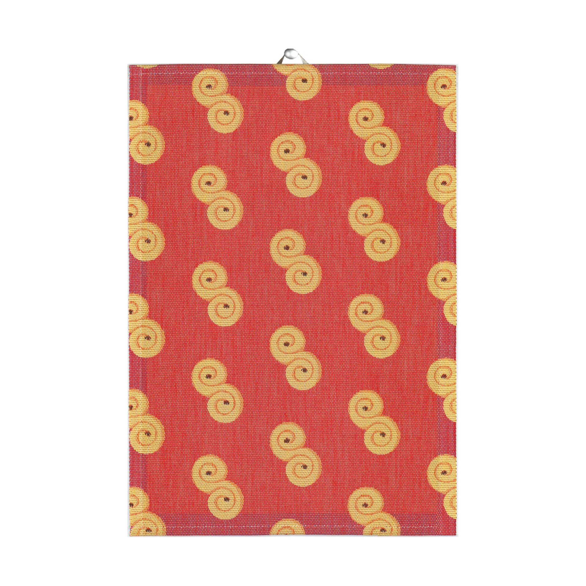 Lussebwoole kitchen towel, 35x50 cm Ekelund Linneväveri