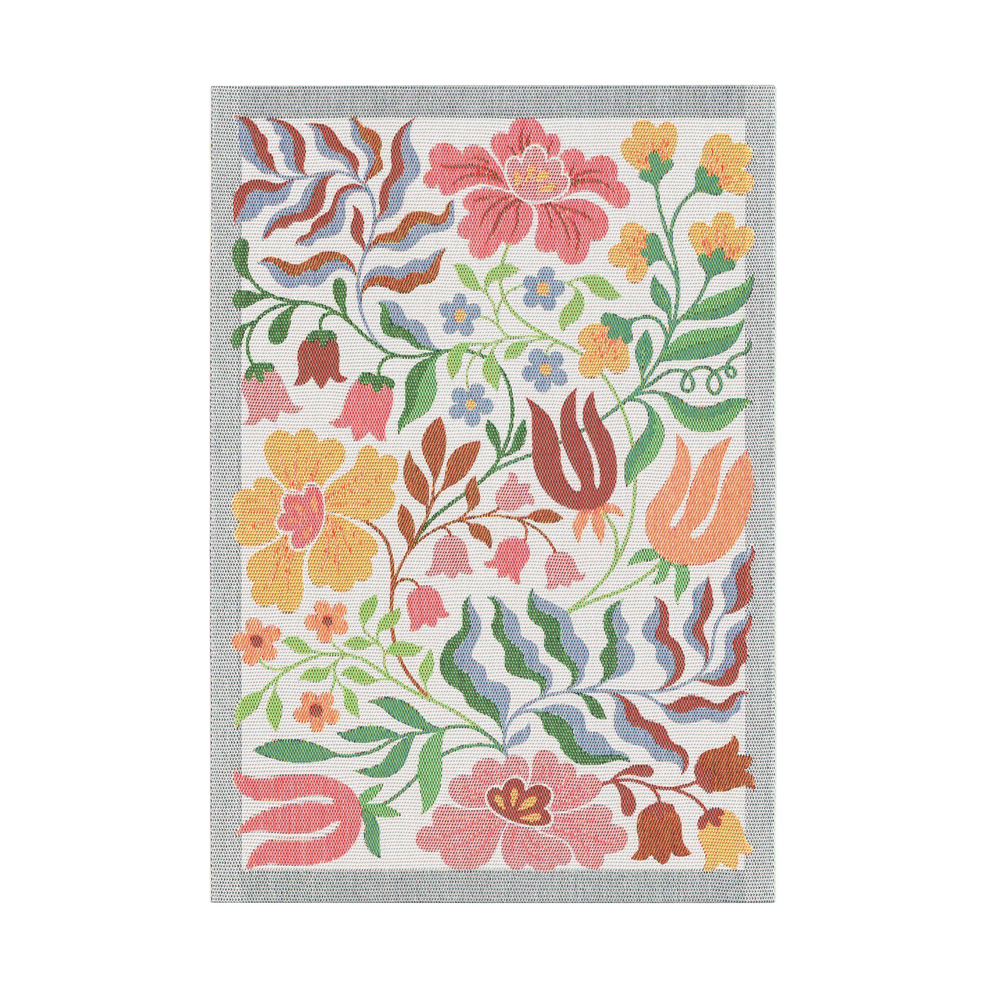 Meadow kitchen towel 35x50 cm, Multi Ekelund Linneväveri