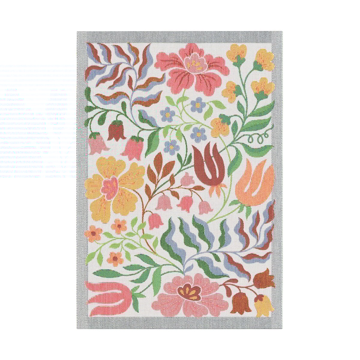 Ekelund Linneväveri Meadow kitchen towel 35x50 cm Multi