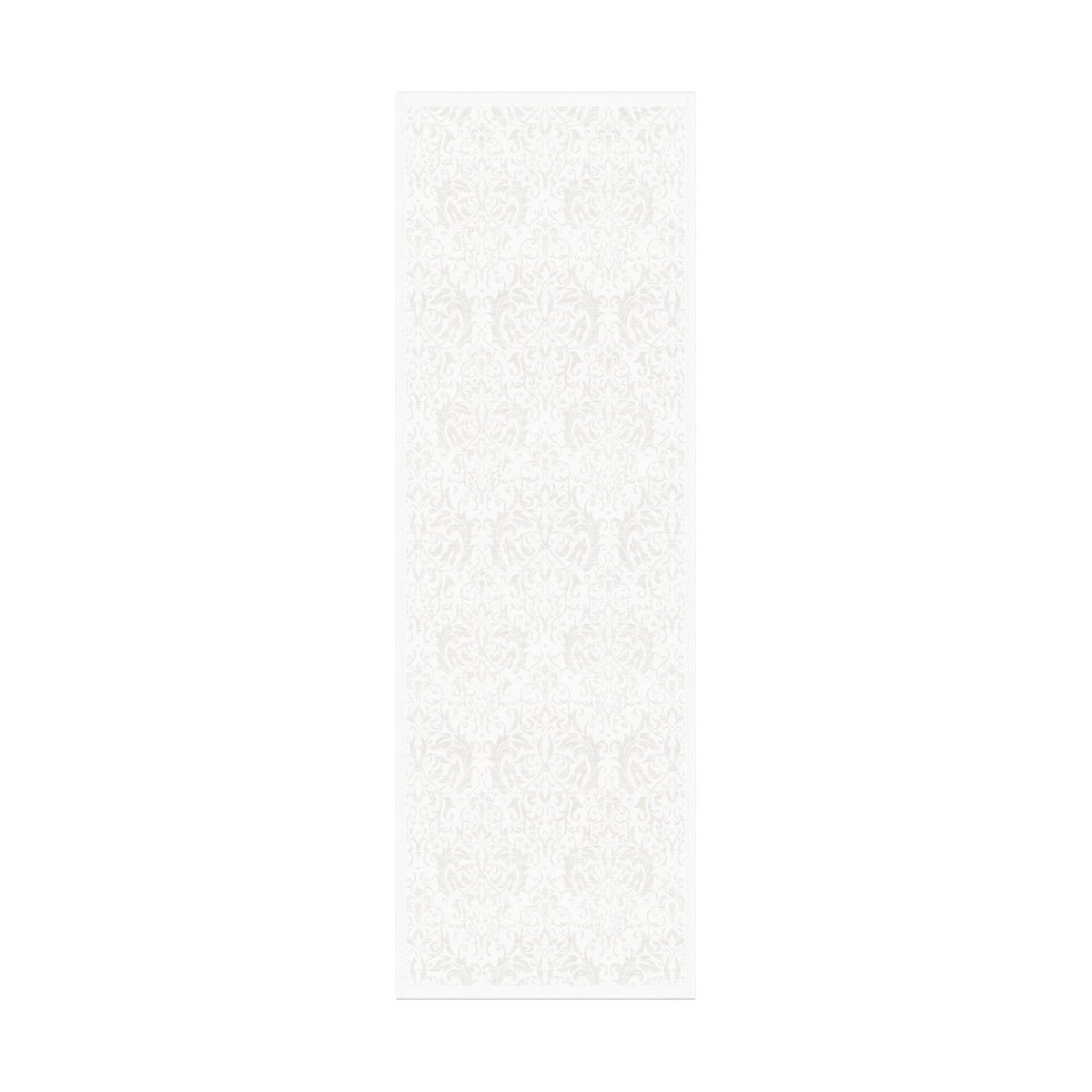 Ekelund Linneväveri Medaljong table runner 50x150 cm White